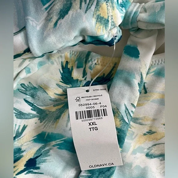 NWT XXL Old Navy Deep-V One-Piece Bathing Suit - Picture 7 of 9